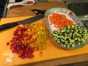 Couscous integrale alle verdure