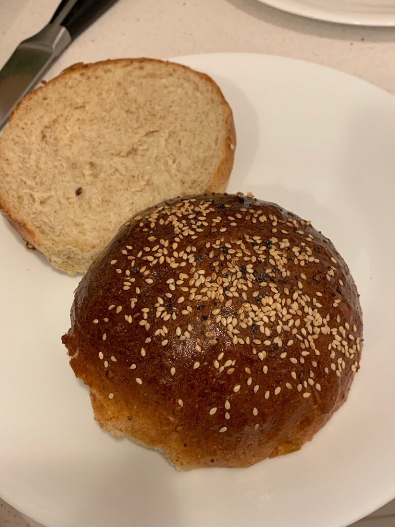 burgers buns fatti in casa