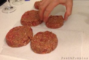 manzo burger preparazione