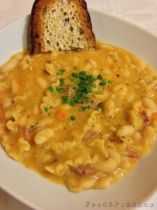 pasta e fagioli piatto