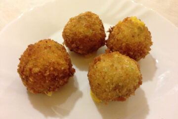 polpettine di baccala fritte