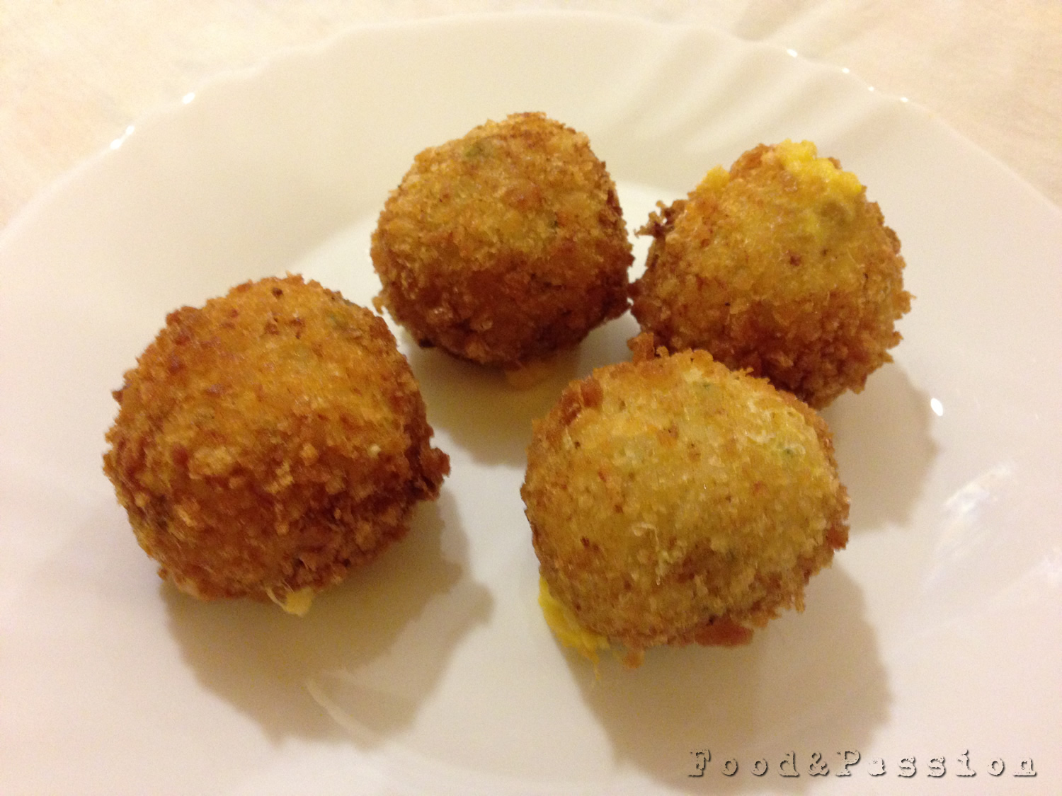 polpettine di baccala fritte