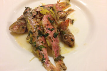 Triglie al forno