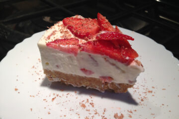 Cheesecake alle fragole 2