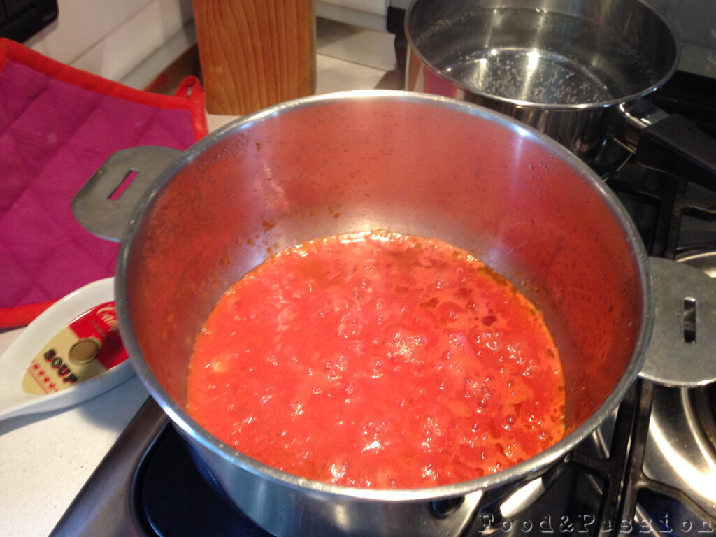 Fusilli melanzane e pomodoro