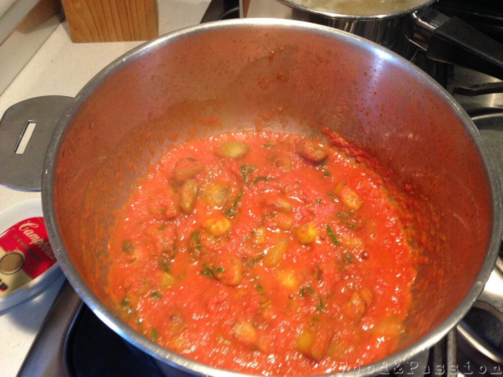 Fusilli melanzane e pomodoro