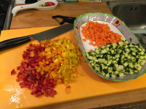 Couscous integrale alle verdure