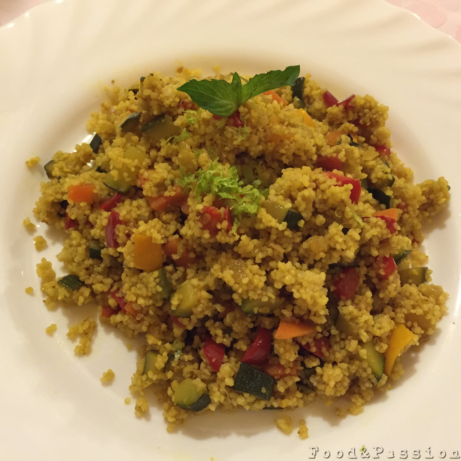 Couscous integrale alle verdure 2