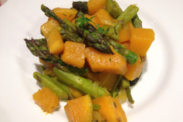 insalata asparagi zucca