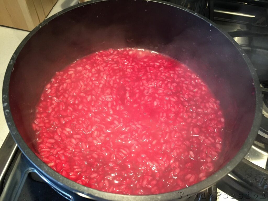 Risotto alla barbabietola rossa