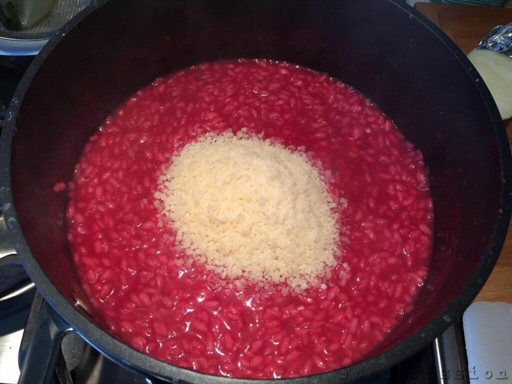 Risotto alla barbabietola rossa