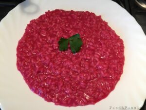 Risotto alla barbabietola rossa