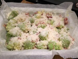 Broccolo romanesco gratinato | Prima del forno