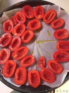 Preparazione Pomodorini gratinati al forno