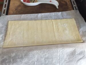 Preparazione Sfogliatelle ricce salate