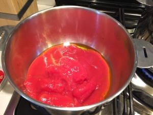 Preparazione | Spaghetti all'amatriciana