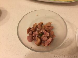 Preparazione | Tortino di pane carasau ripieno di verdure di stagione