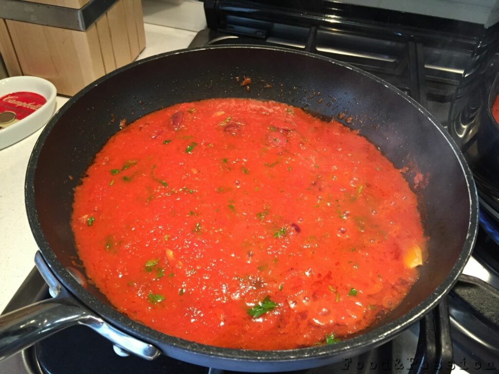 Preparazione | Vermicelli alle olive di Gaeta