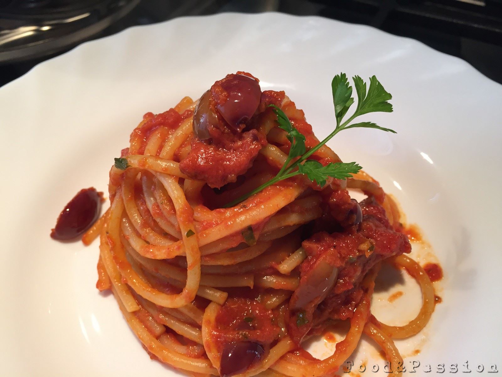 Vermicelli alle olive di Gaeta