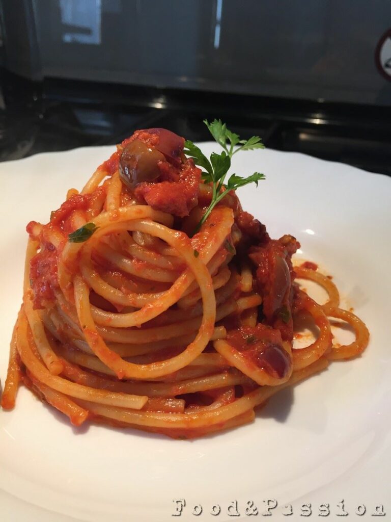 Vermicelli alle olive di Gaeta