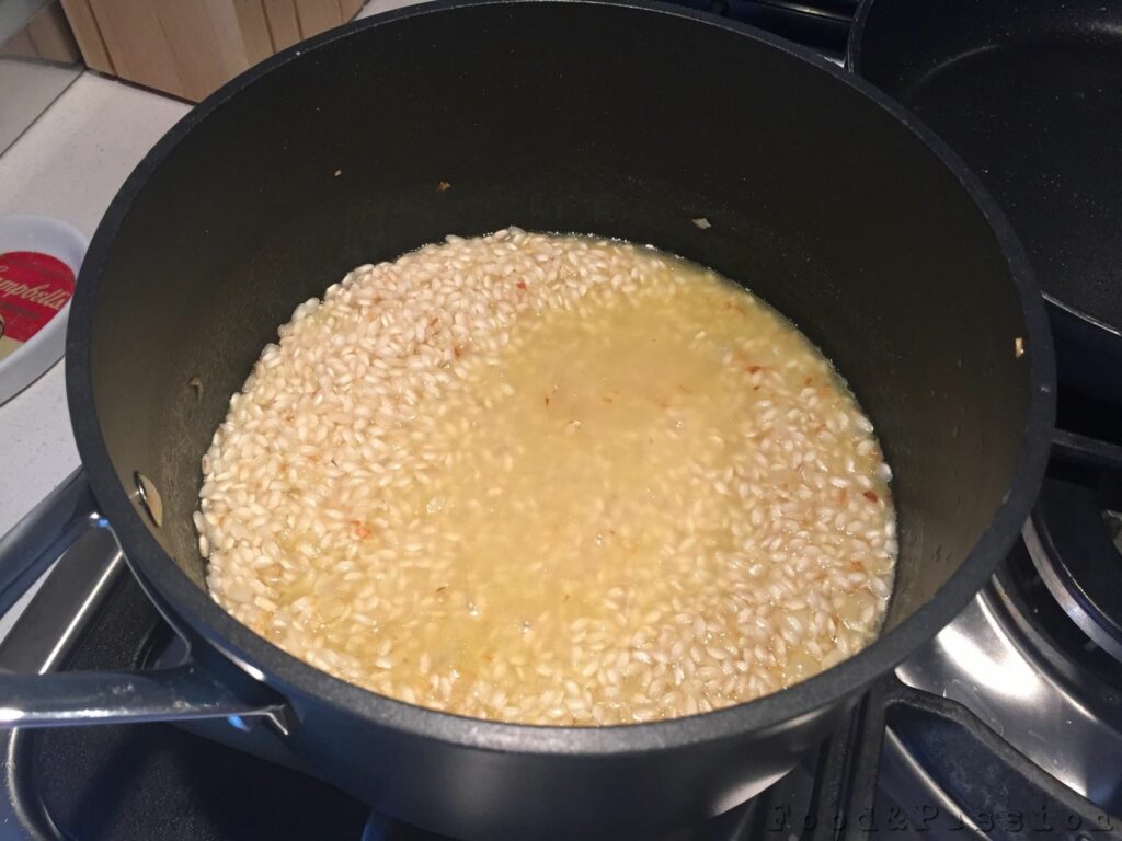 Preparazione | Risotto finferli e taleggio