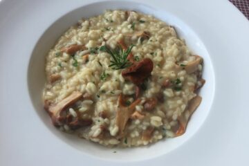 Risotto finferli e taleggio 1