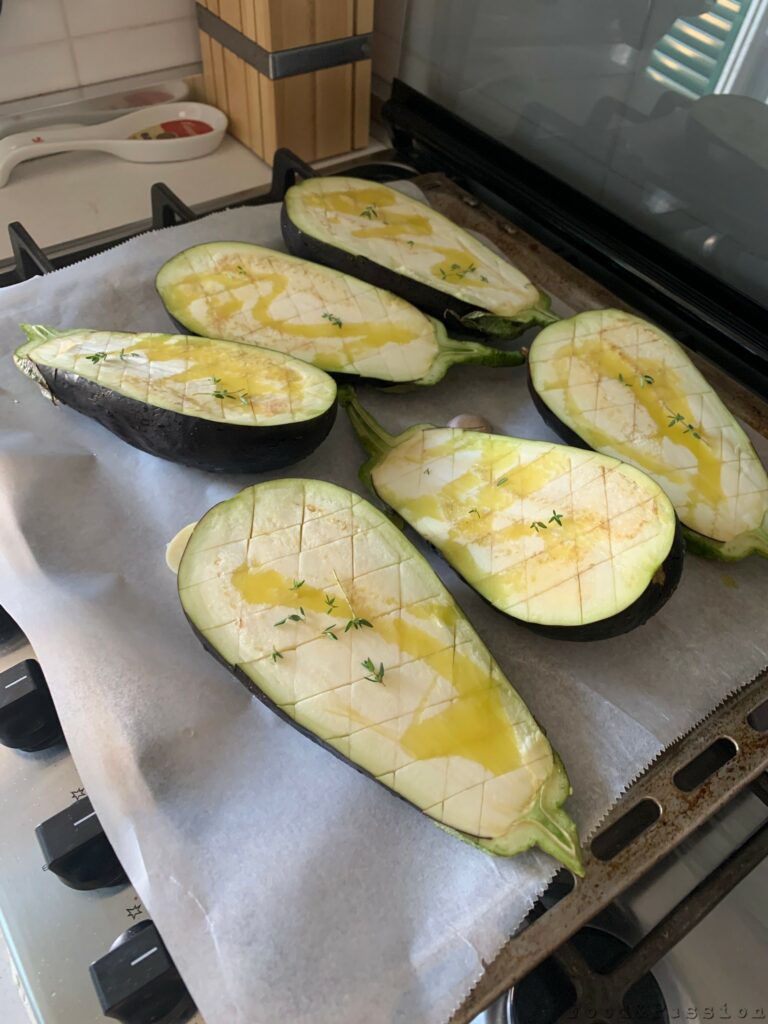 preparazione melanzane - Risotto