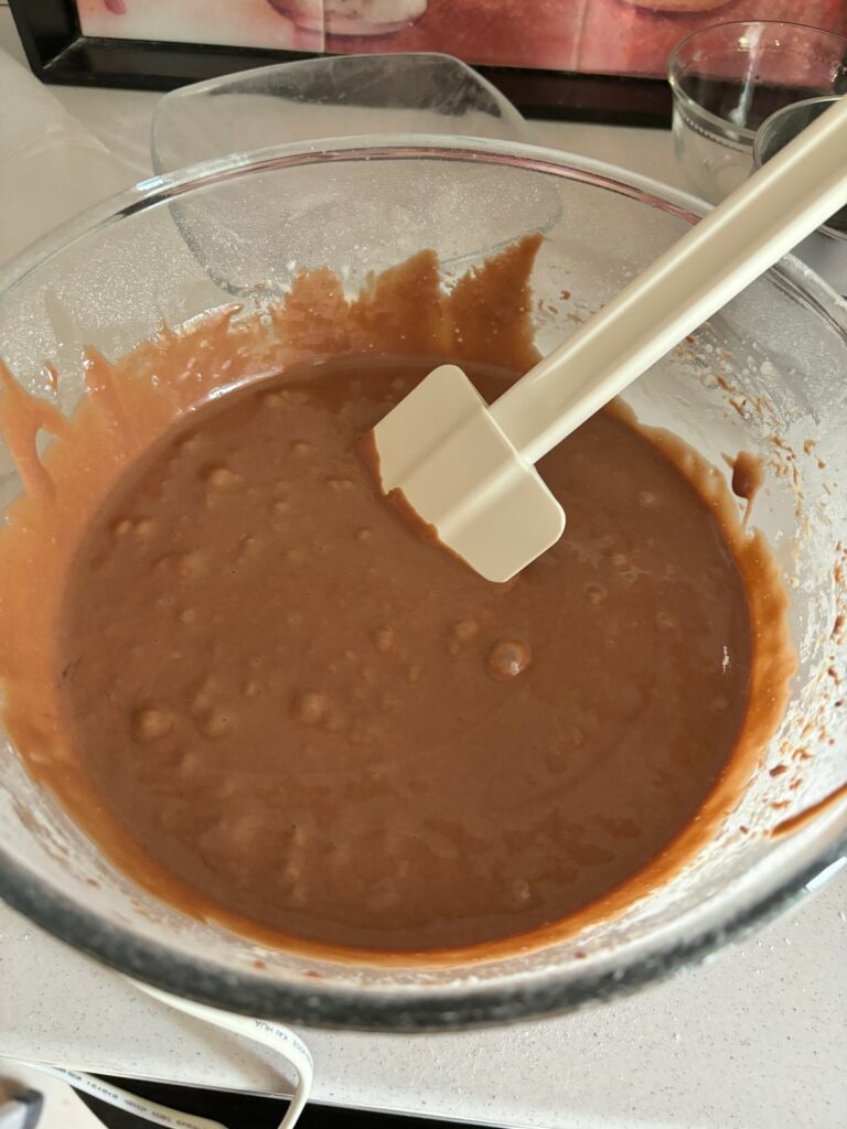 preparazione - Torta al cioccolato